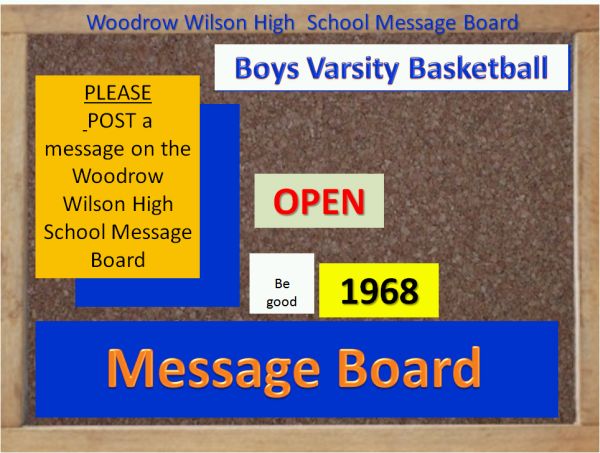 WWHS Message Center